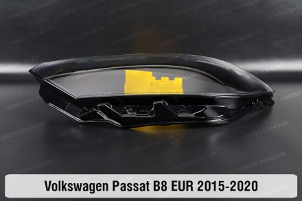 Стекло на фару VW Volkswagen Passat B8 LED EUR (2015-2019) VIII поколение дорест. . фото 5