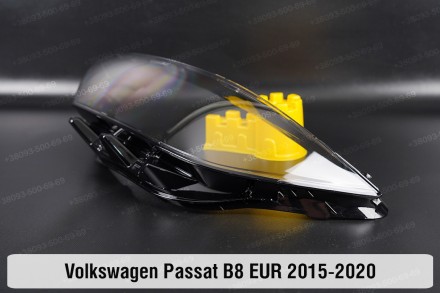 Стекло на фару VW Volkswagen Passat B8 LED EUR (2015-2019) VIII поколение дорест. . фото 4