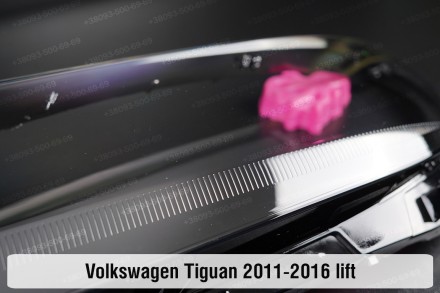 Стекло на фару VW Volkswagen Tiguan (2011-2017) I поколение рестайлинг левое.
В . . фото 4