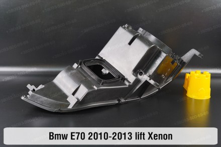 Новый корпус фары BMW X5 E70 Xenon (2010-2013) II поколение рестайлинг левый.
В . . фото 9