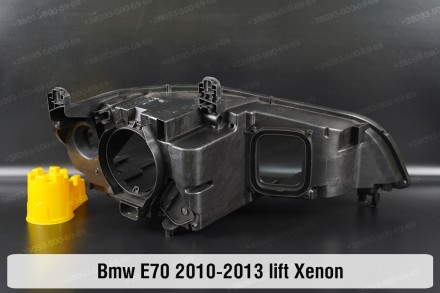 Новый корпус фары BMW X5 E70 Xenon (2010-2013) II поколение рестайлинг левый.
В . . фото 10