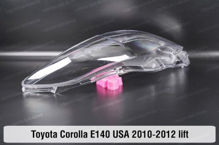 Стекло на фару Toyota Corolla E140 E150 USA (2010-2013) X поколение рестайлинг п. . фото 9