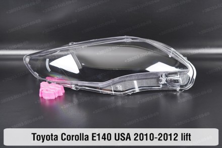 Стекло на фару Toyota Corolla E140 E150 USA (2010-2013) X поколение рестайлинг п. . фото 2