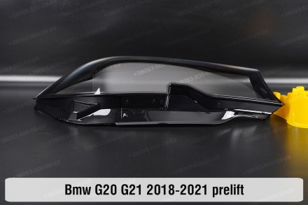 Стекло на фару BMW 3 G20 G21 (2018-2022) VII поколение дорестайлинг правое.
В на. . фото 4