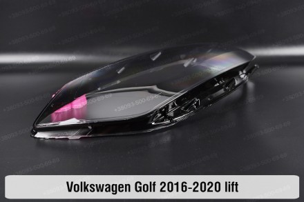 Стекло на фару VW Volkswagen Golf 7 (2016-2020) VII поколение рестайлинг правое.. . фото 4