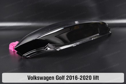 Стекло на фару VW Volkswagen Golf 7 (2016-2020) VII поколение рестайлинг правое.. . фото 9