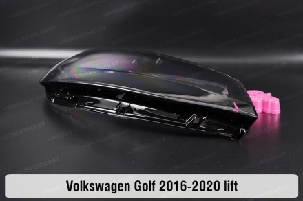 Стекло на фару VW Volkswagen Golf 7 (2016-2020) VII поколение рестайлинг правое.. . фото 7