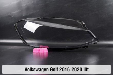 Стекло на фару VW Volkswagen Golf 7 (2016-2020) VII поколение рестайлинг правое.. . фото 2