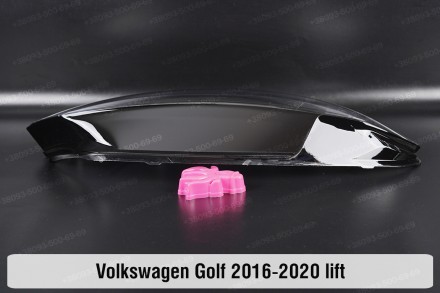 Стекло на фару VW Volkswagen Golf 7 (2016-2020) VII поколение рестайлинг правое.. . фото 8