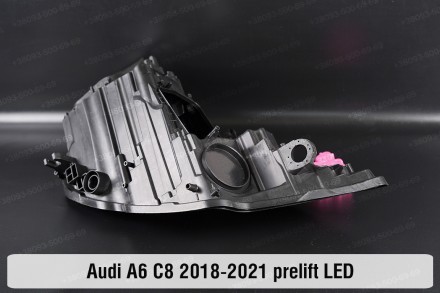 Новый корпус фары Audi A6 C8 LED Matrix (2018-2024) V поколение дорестайлинг лев. . фото 10
