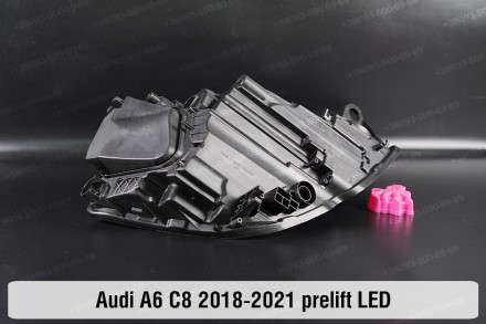 Новый корпус фары Audi A6 C8 LED Matrix (2018-2024) V поколение дорестайлинг лев. . фото 8