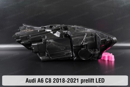 Новый корпус фары Audi A6 C8 LED Matrix (2018-2024) V поколение дорестайлинг лев. . фото 7