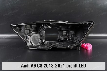 Новый корпус фары Audi A6 C8 LED Matrix (2018-2024) V поколение дорестайлинг лев. . фото 2