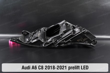 Новый корпус фары Audi A6 C8 LED Matrix (2018-2024) V поколение дорестайлинг лев. . фото 3