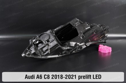 Новый корпус фары Audi A6 C8 LED Matrix (2018-2024) V поколение дорестайлинг лев. . фото 11