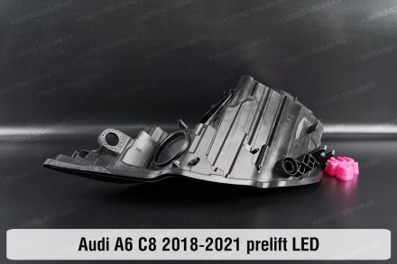 Новый корпус фары Audi A6 C8 LED Matrix (2018-2024) V поколение дорестайлинг пра. . фото 10