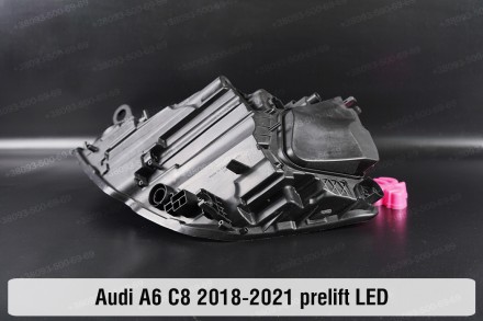 Новый корпус фары Audi A6 C8 LED Matrix (2018-2024) V поколение дорестайлинг пра. . фото 8