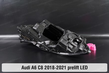 Новый корпус фары Audi A6 C8 LED Matrix (2018-2024) V поколение дорестайлинг пра. . фото 7