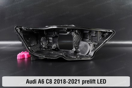 Новый корпус фары Audi A6 C8 LED Matrix (2018-2024) V поколение дорестайлинг пра. . фото 2