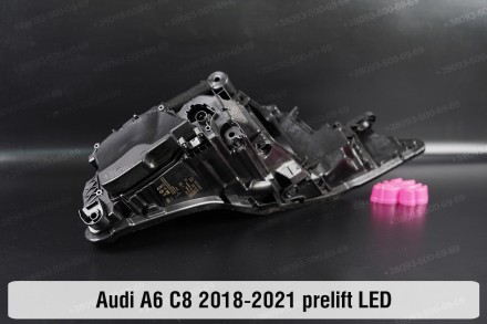 Новый корпус фары Audi A6 C8 LED Matrix (2018-2024) V поколение дорестайлинг пра. . фото 11