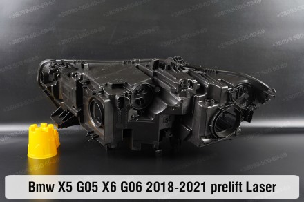 Новый корпус фары BMW X5 G05 Laser (2018-2023) IV поколение дорестайлинг правый.. . фото 7