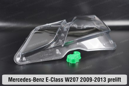 Стекло на фару Mercedes-Benz E-Class C207 W207 A207 Coupe (2009-2013) дорестайли. . фото 6