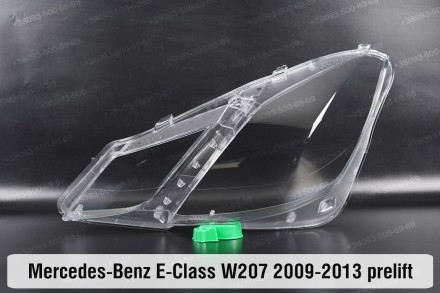 Скло на фару Mercedes-Benz E-Class C207 W207 A207 Coupe (2009-2013) дорестайлінг. . фото 2
