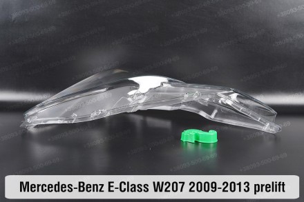 Скло на фару Mercedes-Benz E-Class C207 W207 A207 Coupe (2009-2013) дорестайлінг. . фото 4