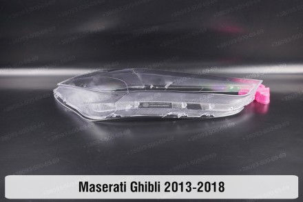 Стекло на фару Maserati Ghibli Tipo M157 (2013-2020) III поколение дорестайлинг . . фото 4