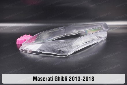 Стекло на фару Maserati Ghibli Tipo M157 (2013-2020) III поколение дорестайлинг . . фото 7