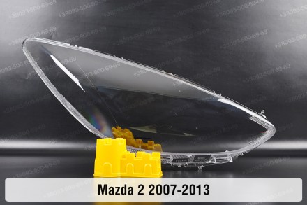 Стекло на фару Mazda 2 DE (2007-2015) III поколение правое.В наличии стекла фар . . фото 2