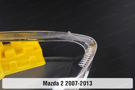 Скло на фару Mazda 2 DE (2007-2015) III покоління праве.У наявності скло фар для. . фото 9