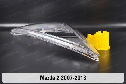 Стекло на фару Mazda 2 DE (2007-2015) III поколение правое.В наличии стекла фар . . фото 6