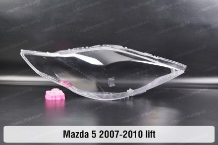 Скло на фару Mazda 5 CR (2007-2011) II покоління рестайлінг праве.У наявності ск. . фото 2