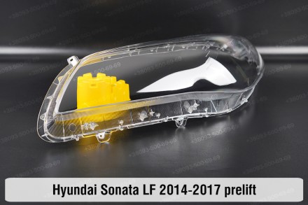 Стекло на фару Hyundai Sonata LF (2014-2017) VII поколение дорестайлинг левое.В . . фото 7