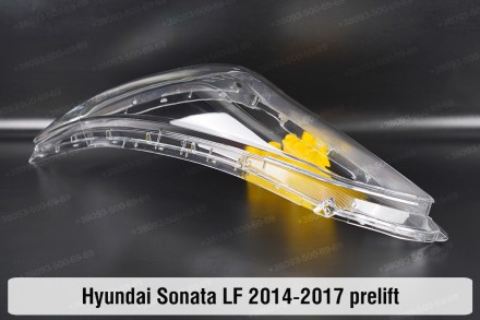 Стекло на фару Hyundai Sonata LF (2014-2017) VII поколение дорестайлинг левое.В . . фото 10