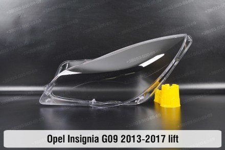 Стекло на фару Opel Insignia G09 (2013-2017) I поколение рестайлинг левое.В нали. . фото 2