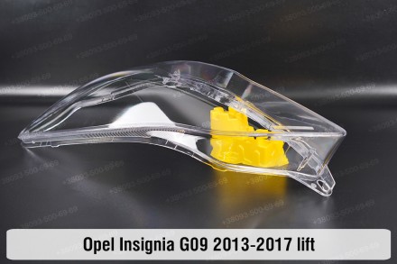 Стекло на фару Opel Insignia G09 (2013-2017) I поколение рестайлинг левое.В нали. . фото 5