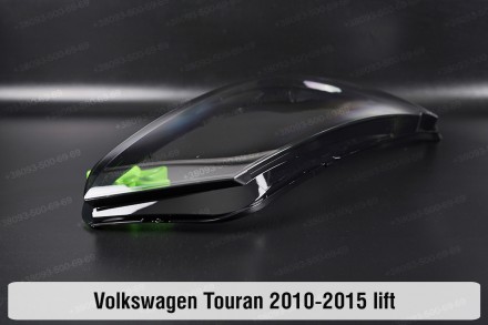 Скло на фару VW Volkswagen Touran (2010-2015) I покоління 1 рестайлінг праве.
У . . фото 9
