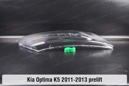 Стекло на фару Kia Optima K5 TF (2010-2013) III поколение дорестайлинг правое.В . . фото 3