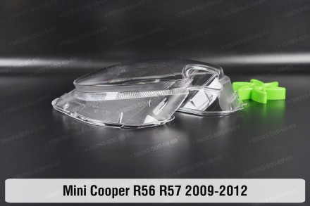 Скло на фару Mini Cooper Hatch Cabrio R56 R57 (2009-2012) II покоління рестайлін. . фото 4