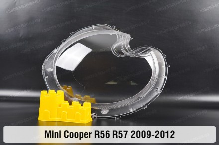 Стекло на фару Mini Cooper Hatch Cabrio R56 R57 (2009-2012) II поколение рестайл. . фото 2