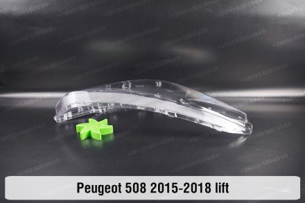 Стекло на фару Peugeot 508 (2014-2018) I поколение рестайлинг правое.В наличии с. . фото 5