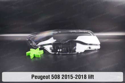 Стекло на фару Peugeot 508 (2014-2018) I поколение рестайлинг правое.В наличии с. . фото 4