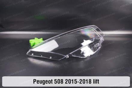 Стекло на фару Peugeot 508 (2014-2018) I поколение рестайлинг правое.В наличии с. . фото 3