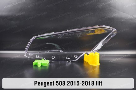 Стекло на фару Peugeot 508 (2014-2018) I поколение рестайлинг правое.В наличии с. . фото 7