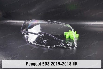 Стекло на фару Peugeot 508 (2014-2018) I поколение рестайлинг правое.В наличии с. . фото 6