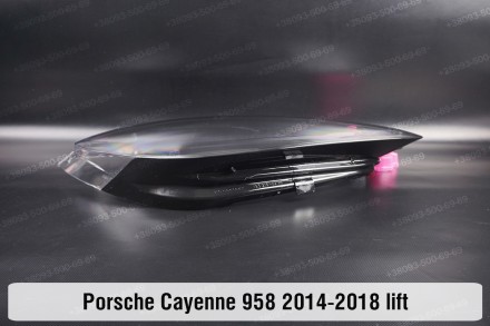 Стекло на фару Porsche Cayenne 958 (2014-2018) II поколение рестайлинг правое.В . . фото 7