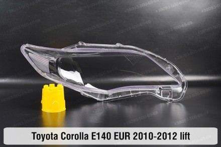 Стекло на фару Toyota Corolla E140 E150 EUR (2010-2013) X поколение рестайлинг л. . фото 3