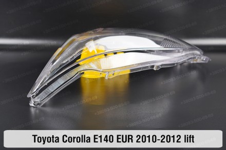 Скло на фару Toyota Corolla E140 E150 EUR (2010-2013) X покоління рестайлінг лів. . фото 6